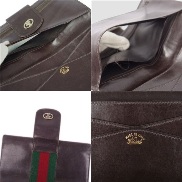 Vintage 70s Gucci Sherry Line Bifold Wallet - Picture 13 of 13